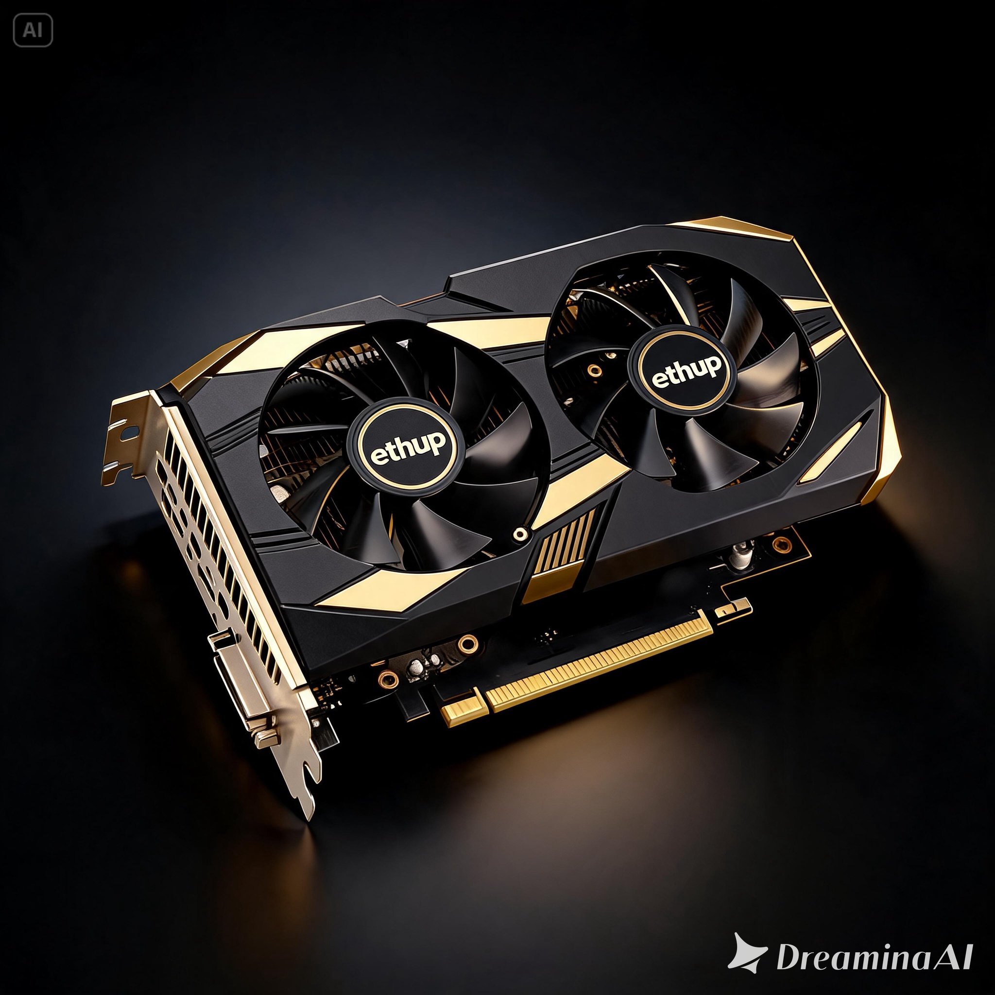 Ethup Arc Stealth RX 6500 XT 4GB Low-Profile GPU